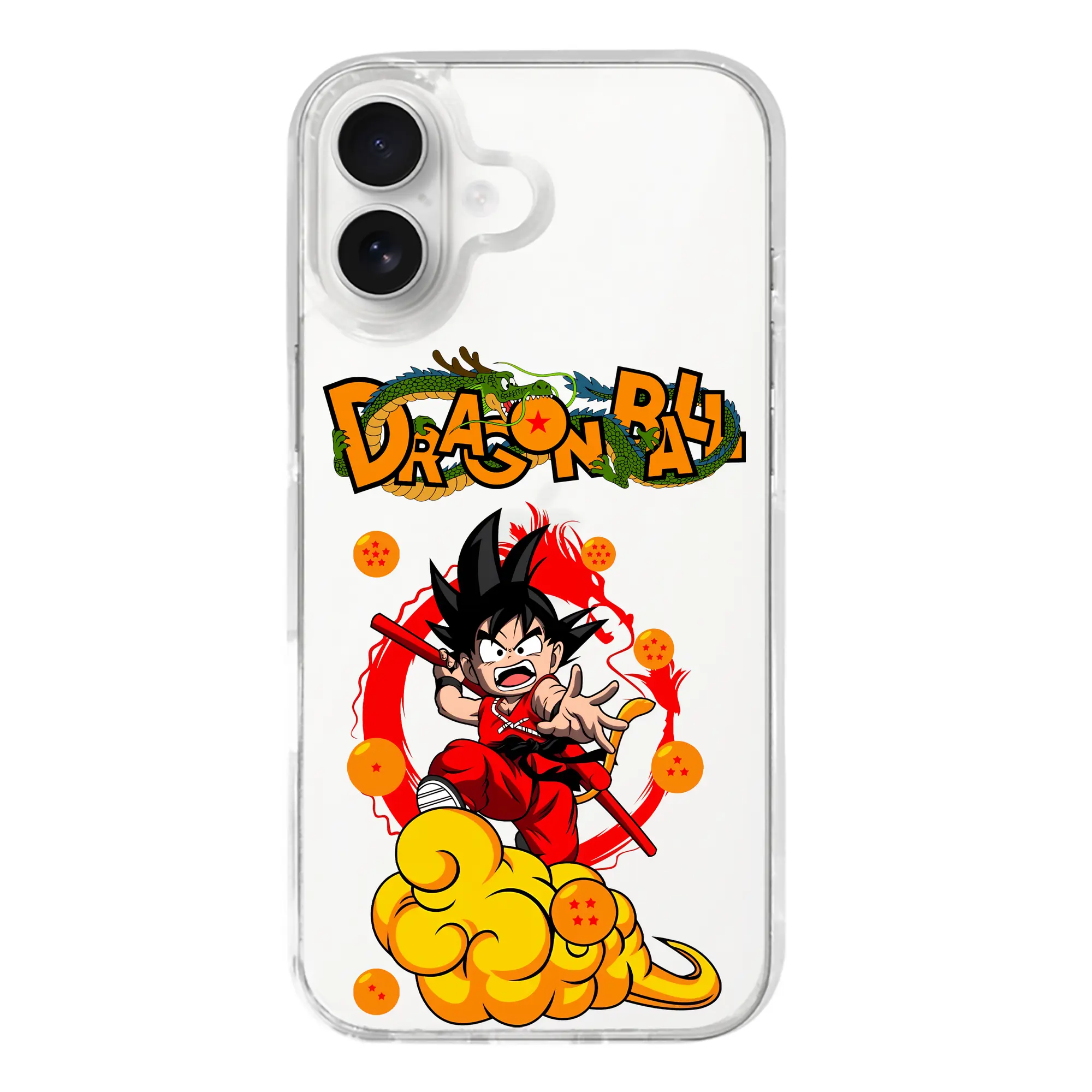 ドラゴンボール グッズ 孫 悟空 - iPhone 17シリーズ 透明スマホケース – 薄型・耐衝撃・精密フィット保護カバー